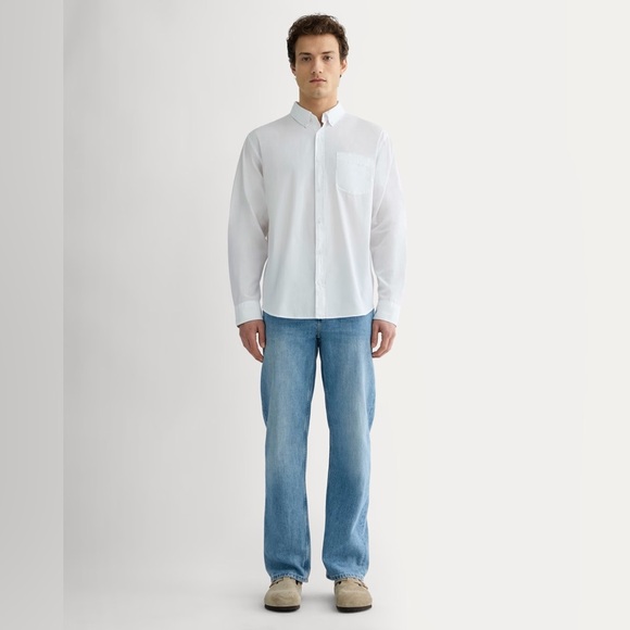 Everlane The Washed Poplin Shirt - Picture 4 of 6